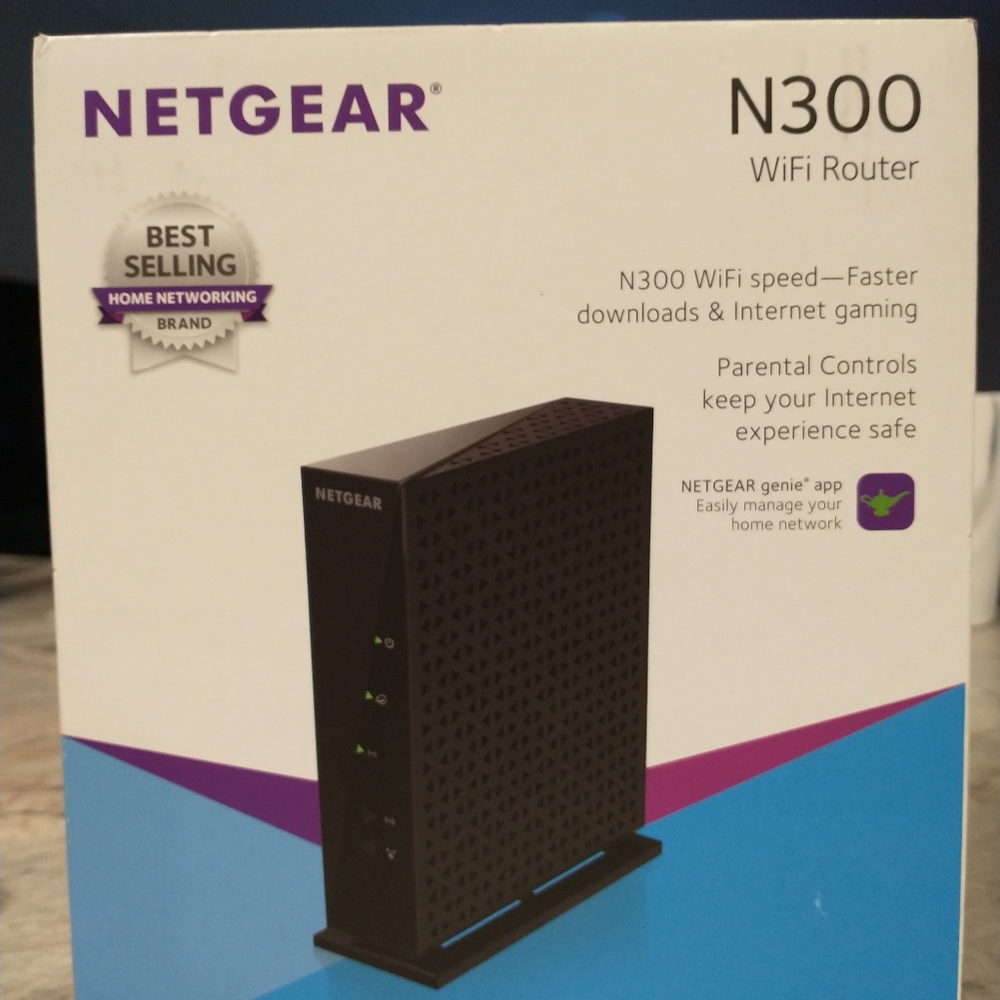 Netgear N300 WiFi Router